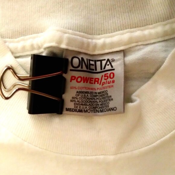 Vintage White Smiley Face with Witch Hat T-shirt from Salem, Mass – Size Medium - Picture 6 of 7